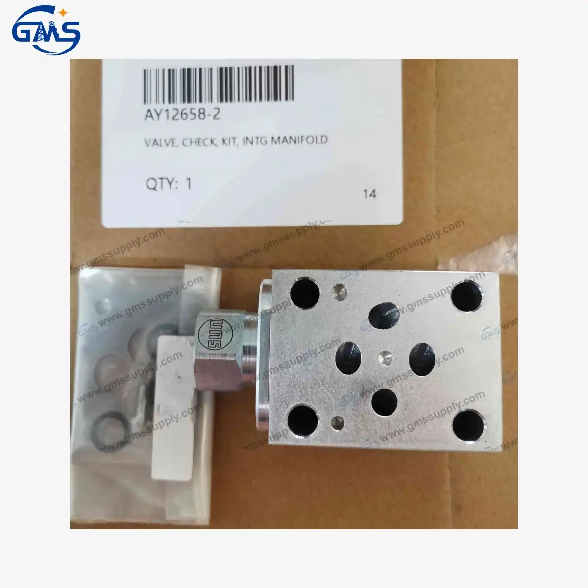 AY12658-2 VALVE CHECK KIT INTG MANIFOLD